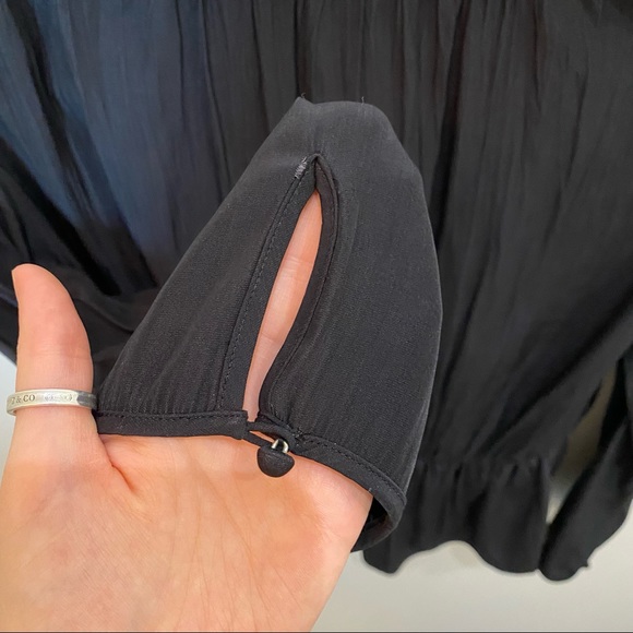 Aritzia Wilfred Tie Front Blouse - Picture 5 of 5
